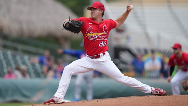 St. Louis Cardinals starter Connor Thomas